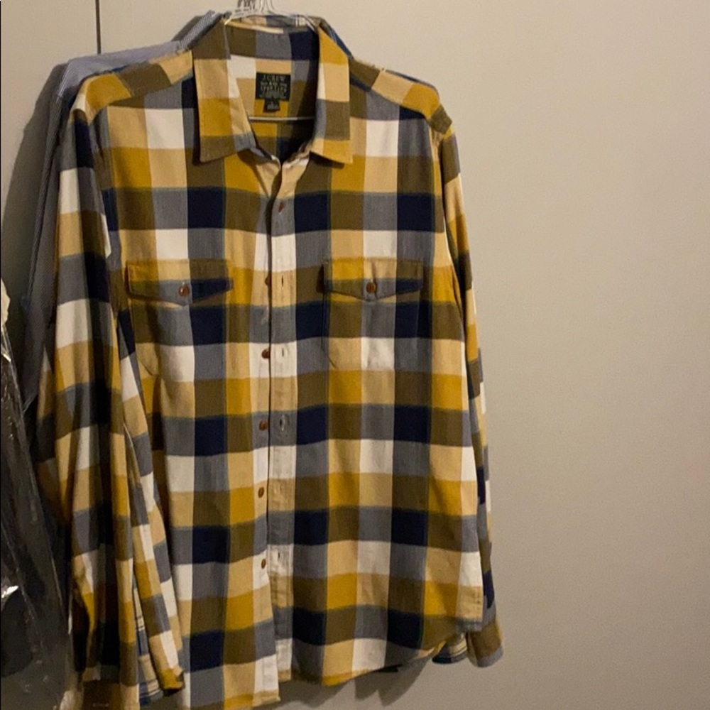 JCrew Men’s L Flannel